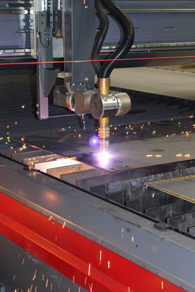 Stahabau Schweißroboter